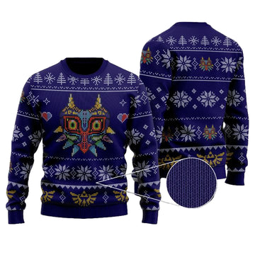 The Legend Of Zelda Majoras Mask Christmas Sweater ? Usalast