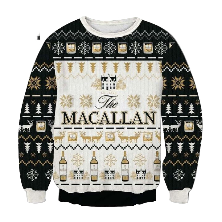 The Macallan Scotch Whisky Ugly Christmas Sweater 2022 ? Usalast