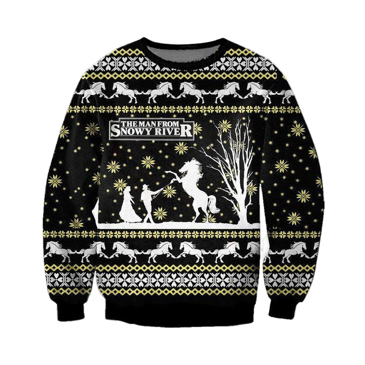 The Man From Snowy River Christmas Sweater ? Usalast