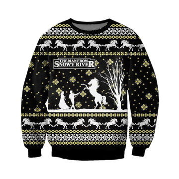 The Man From Snowy River Christmas Sweater ? Usalast