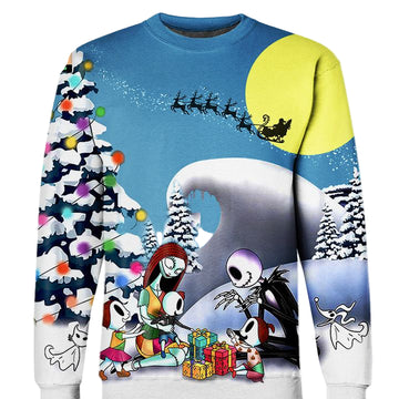 The Nightmare Before Christmas Dragonfly Mandala Style 3D All Over Printed Shirt Sweater Hoodie Bomber Jacket ? Usalast