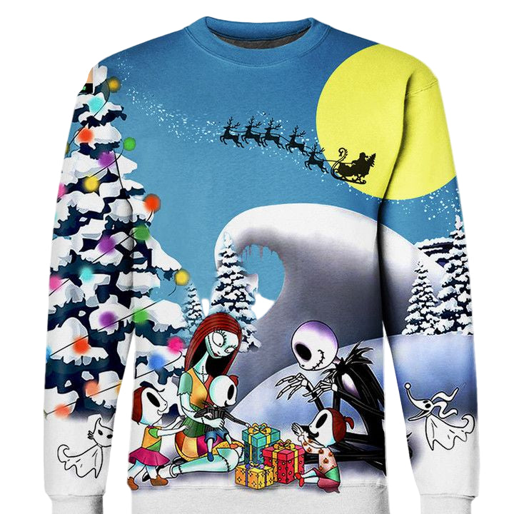 The Nightmare Before Christmas Dragonfly Mandala Style 3D All Over Printed Shirt Sweater Hoodie Bomber Jacket ? Usalast