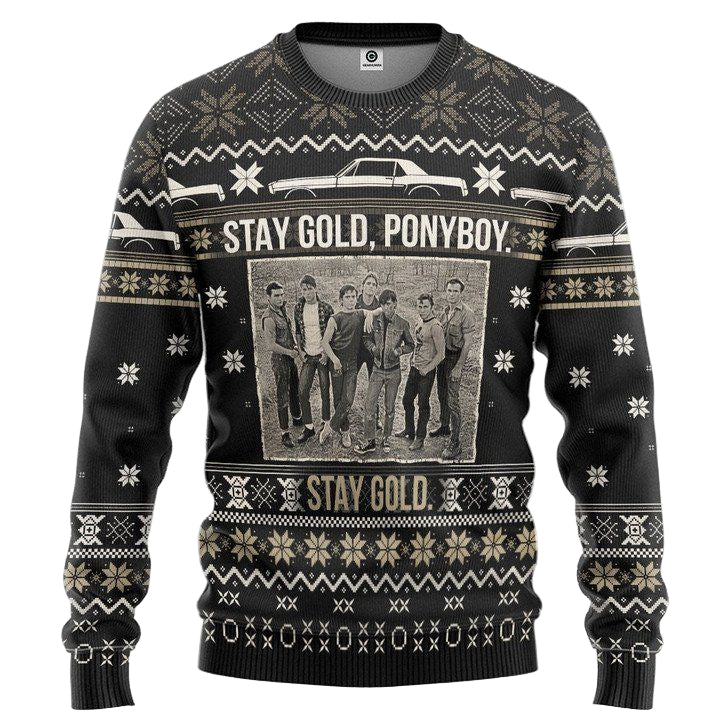 The Outsiders Stay Gold Ponyboy Christmas Sweater ? Usalast