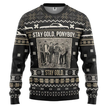 The Outsiders Stay Gold Ponyboy Christmas Sweater ? Usalast