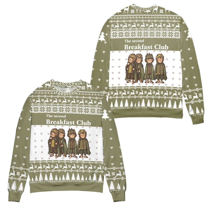 The Second Breakfast Club Ugly Christmas Sweater ? Usalast