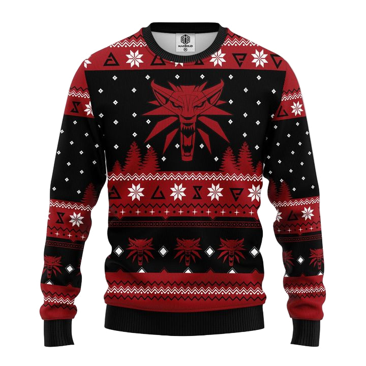 The Witcher Red Ugly Christmas Sweater Amazing Gift Idea Thanksgiving Gift ? Usalast