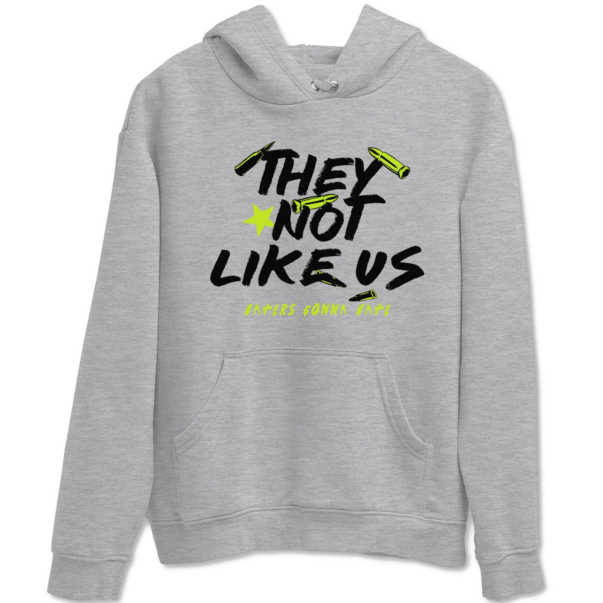 They Not Like Us Sneaker Tees - Air Foamposite One Black Volt