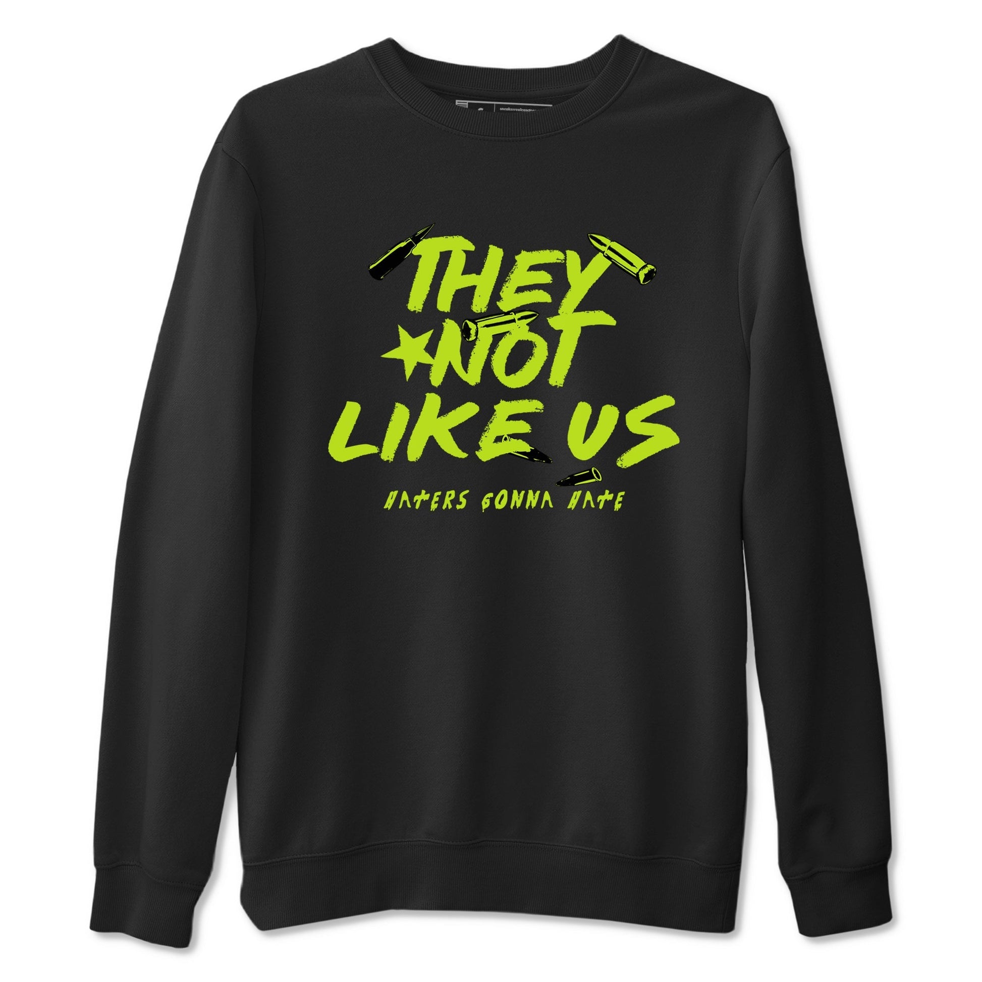 They Not Like Us Sneaker Tees - Air Foamposite One Black Volt