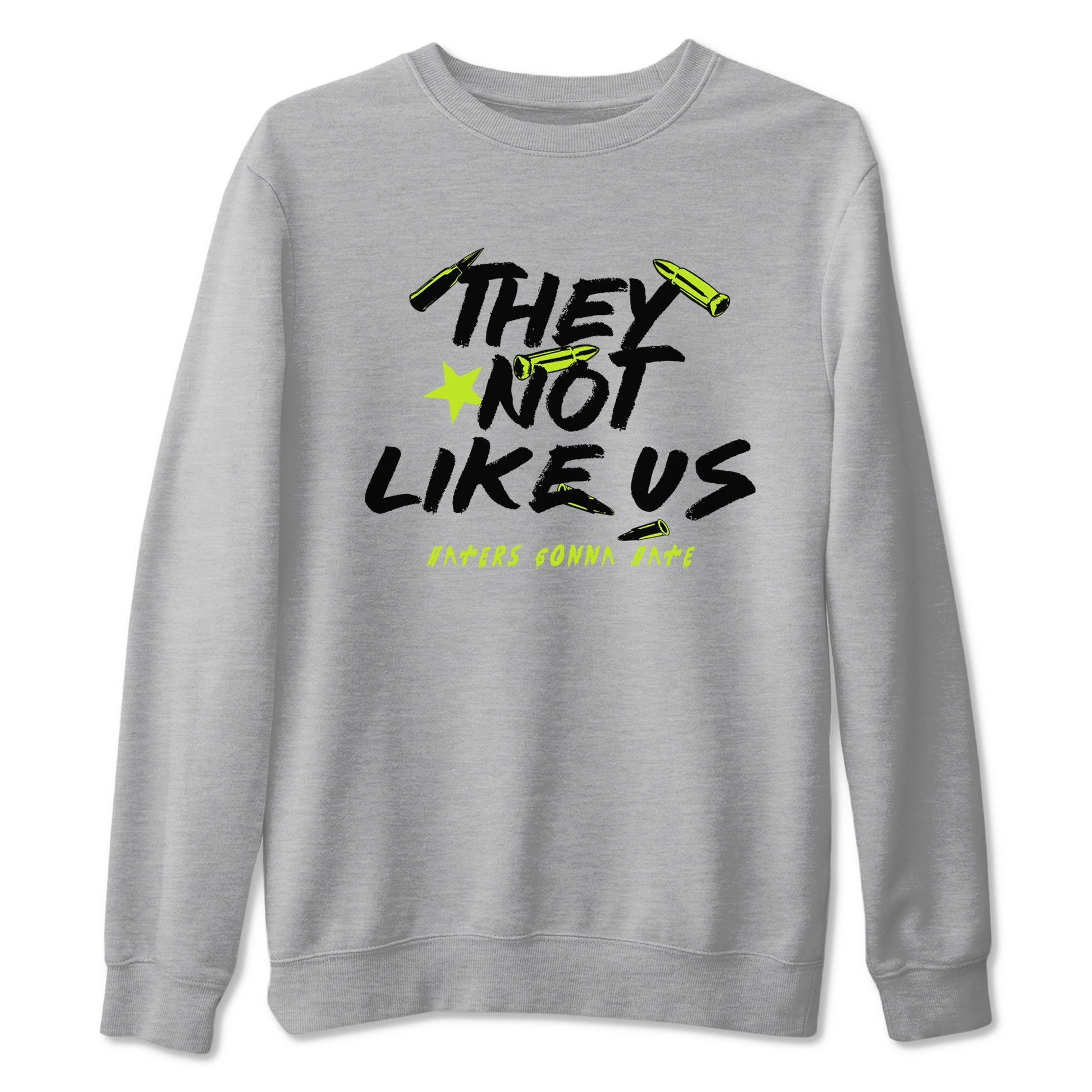 They Not Like Us Sneaker Tees - Air Foamposite One Black Volt