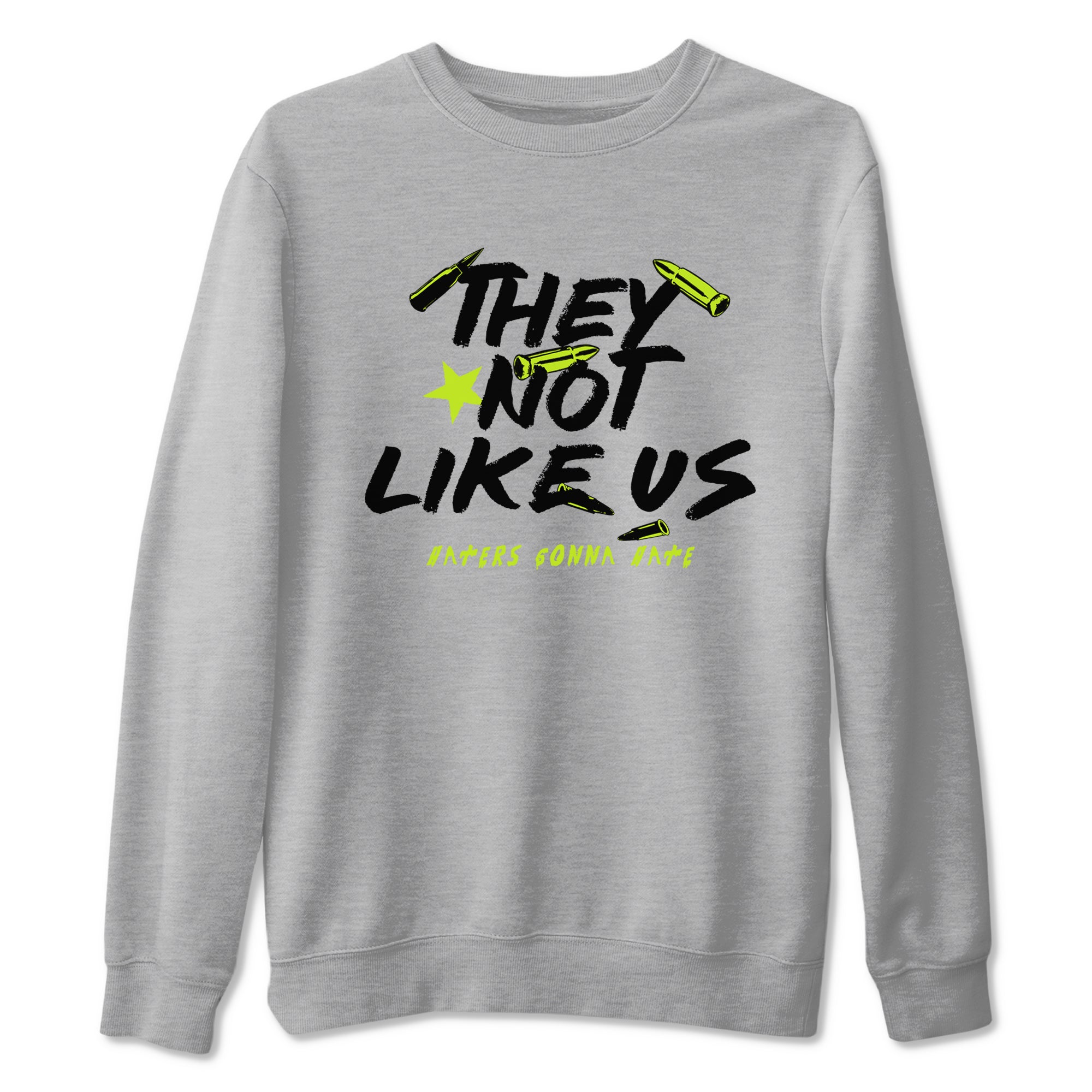They Not Like Us Sneaker Tees - Air Foamposite One Black Volt