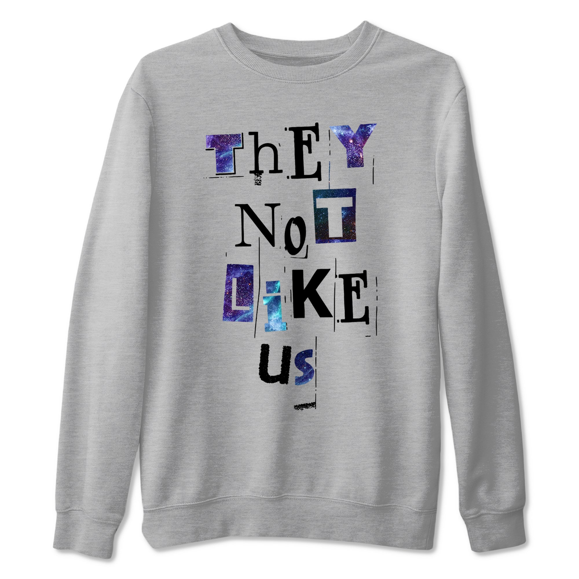 They Not Like Us Sneaker Tees - Air Foamposite One Galaxy