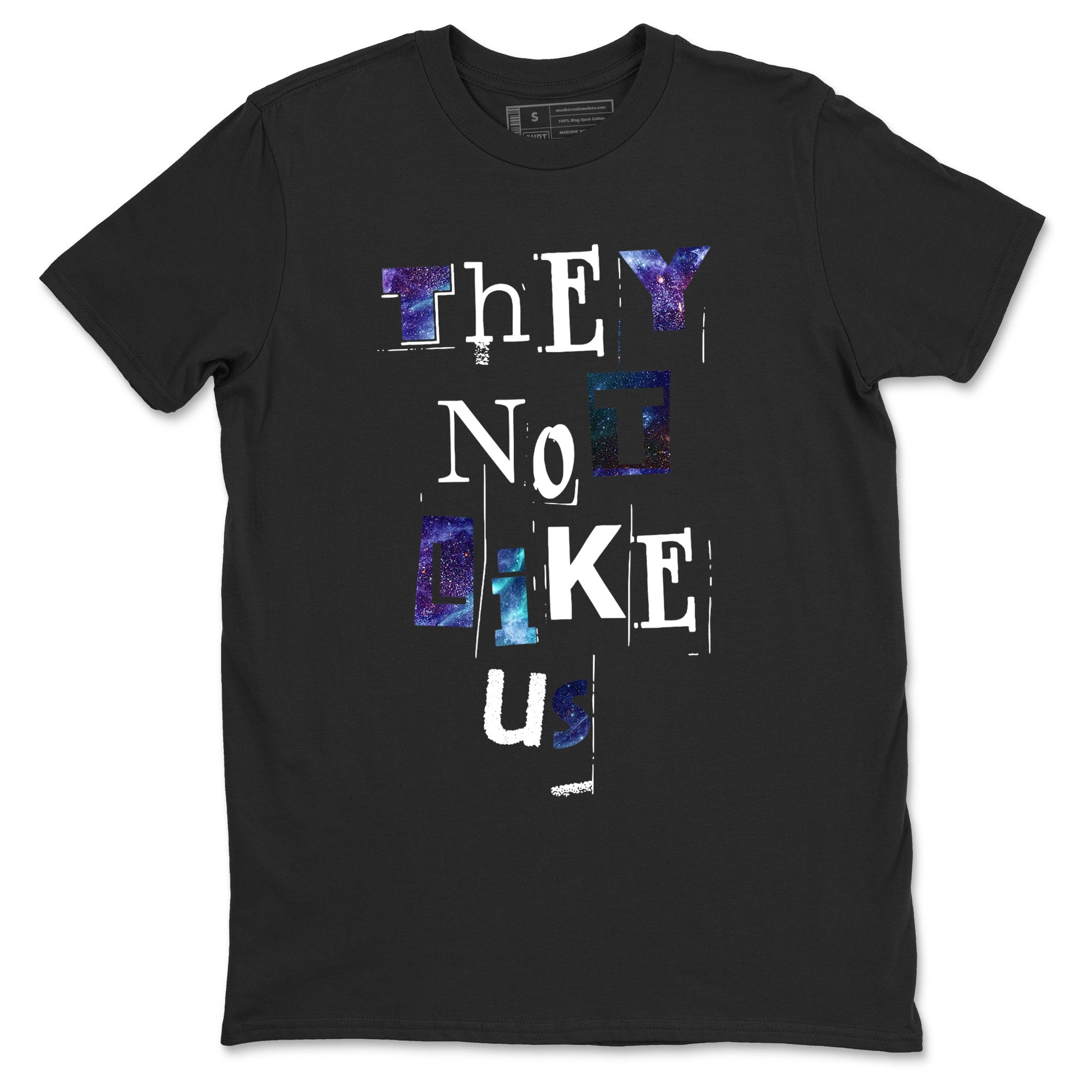 They Not Like Us Sneaker Tees - Air Foamposite One Galaxy