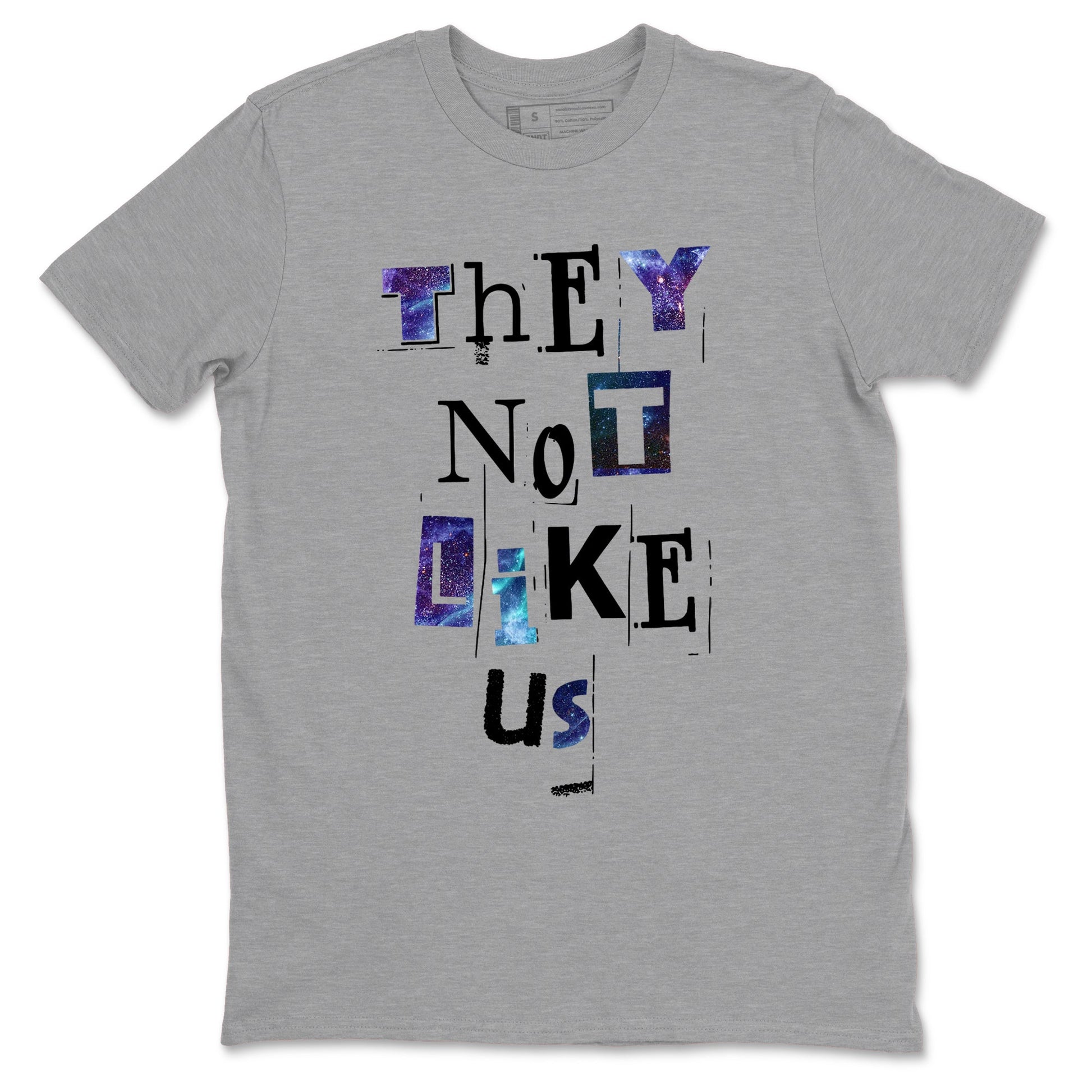 They Not Like Us Sneaker Tees - Air Foamposite One Galaxy