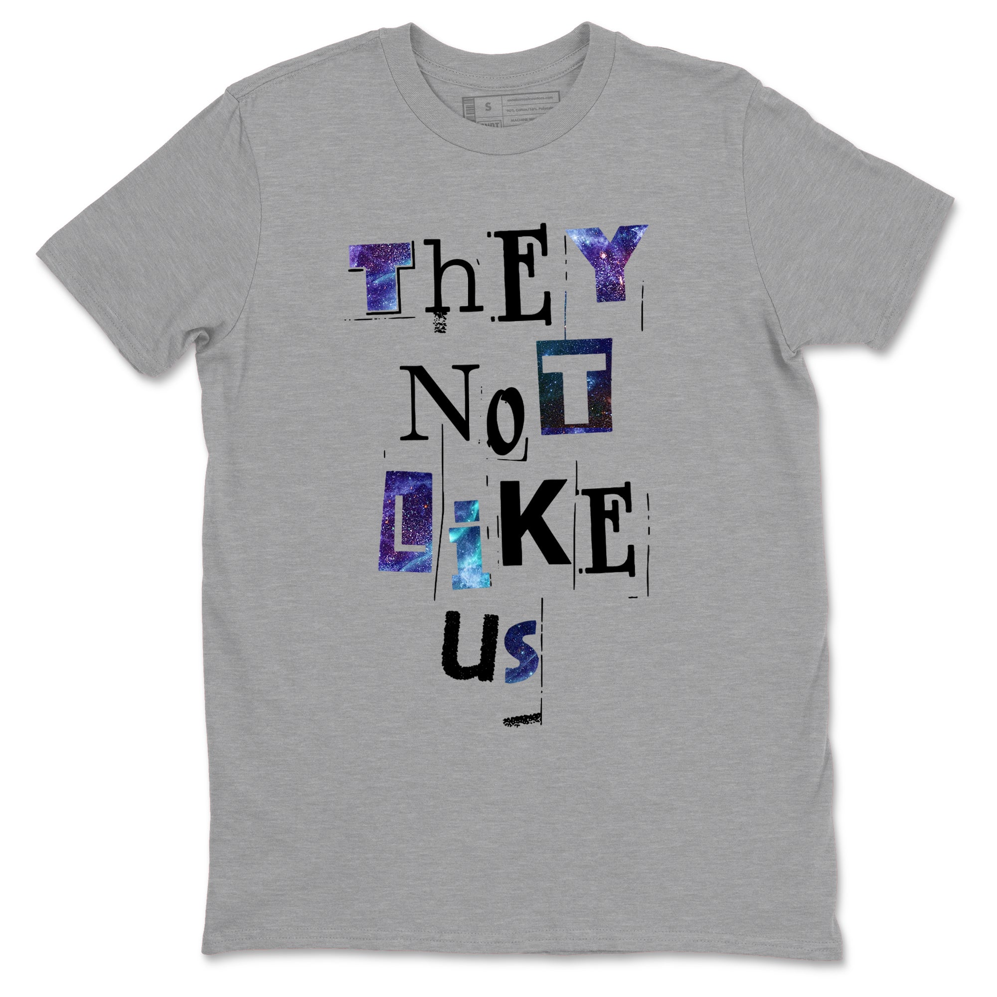 They Not Like Us Sneaker Tees - Air Foamposite One Galaxy