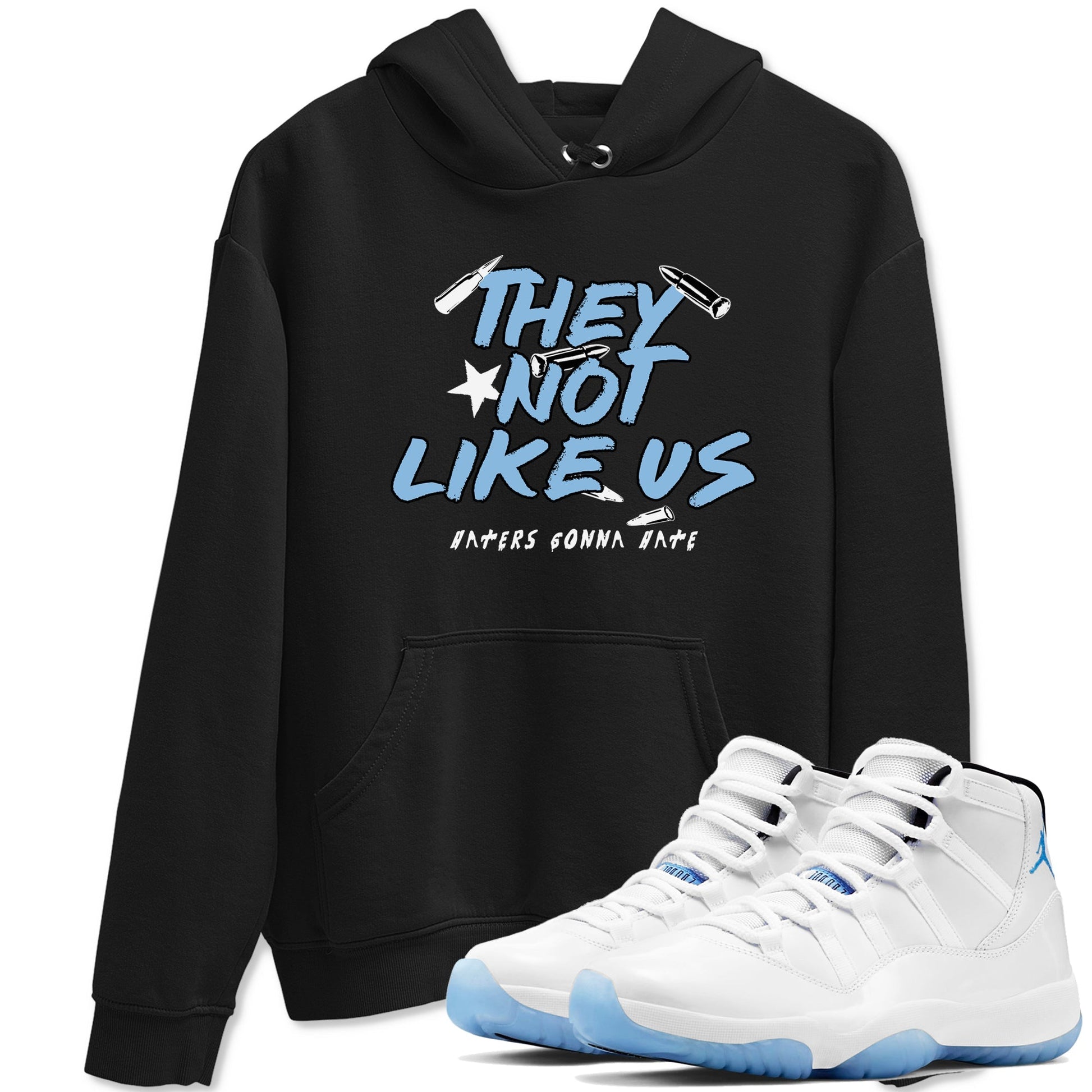 They Not Like Us Sneaker Tees - Air Jordan 11 Legend Blue