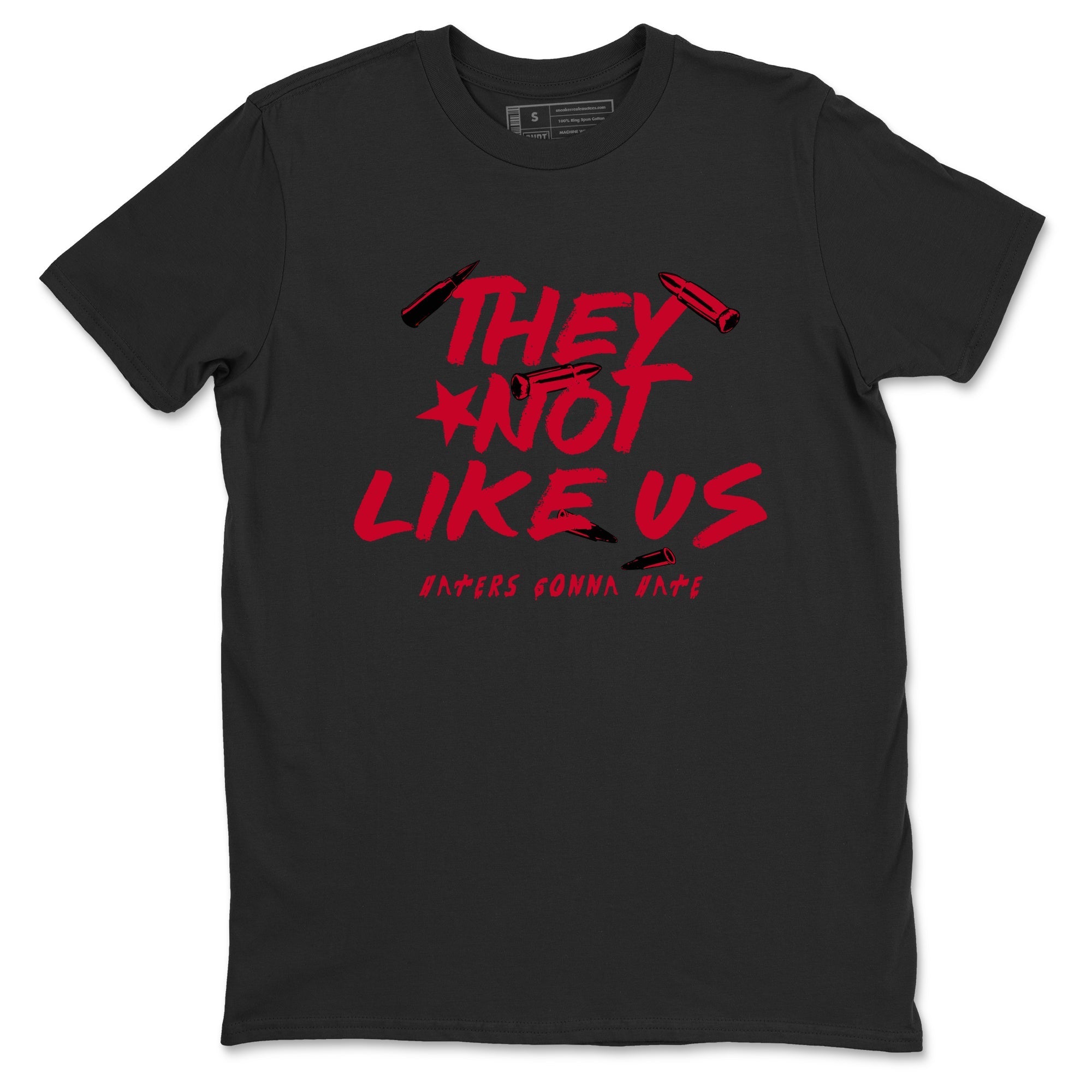 They Not Like Us Sneaker Tees - Air Jordan 12 Flu Game