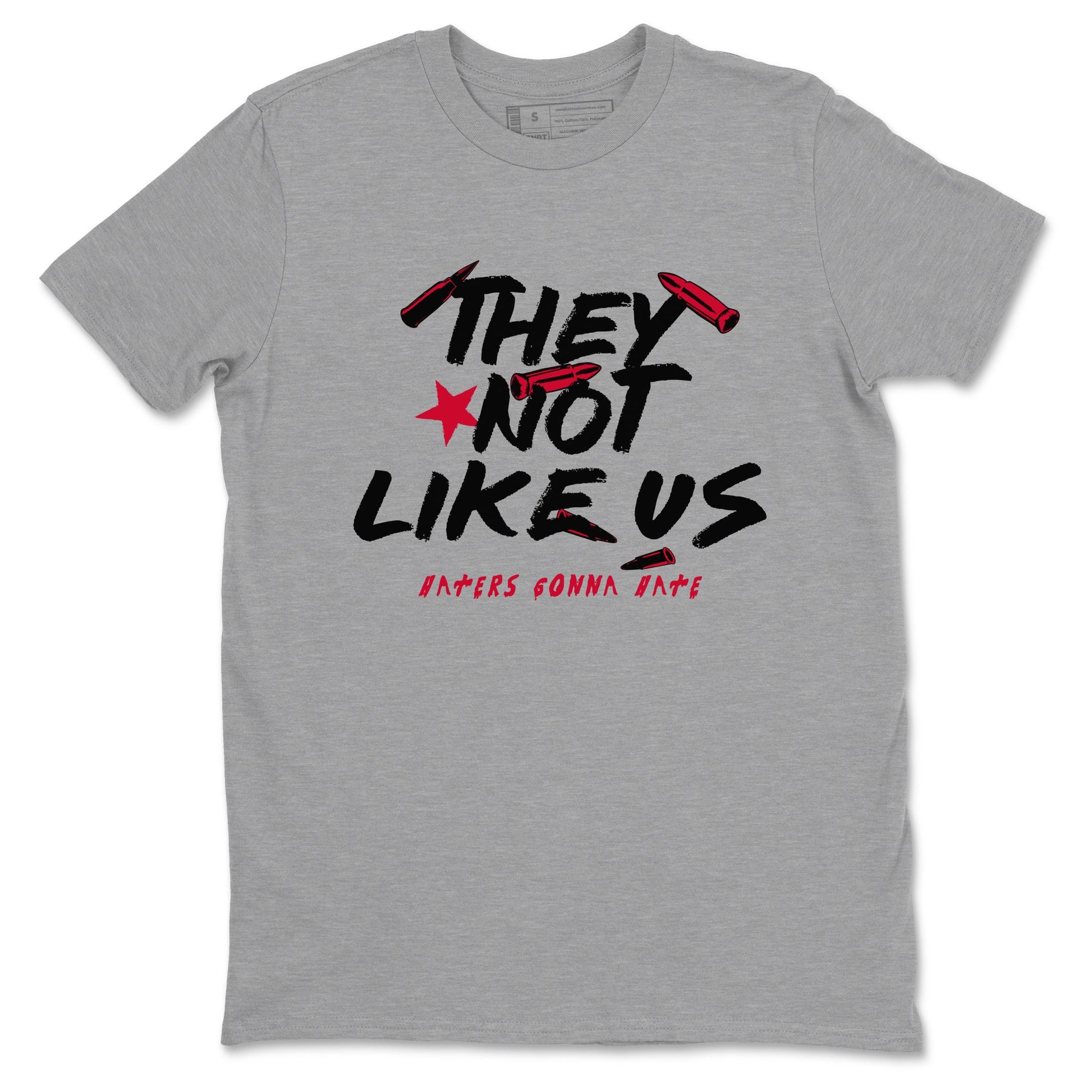 They Not Like Us Sneaker Tees - Air Jordan 12 Flu Game