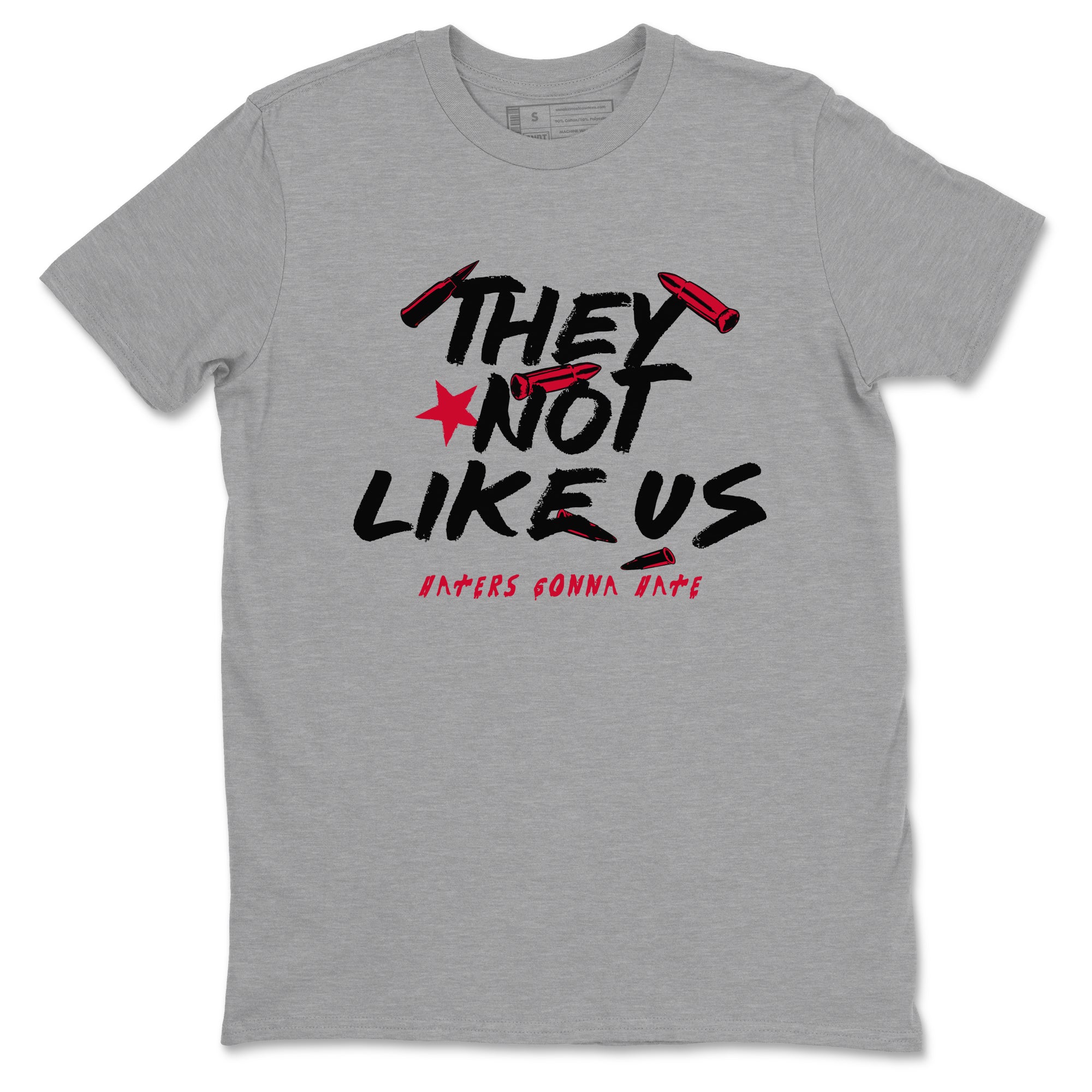 They Not Like Us Sneaker Tees - Air Jordan 12 Flu Game