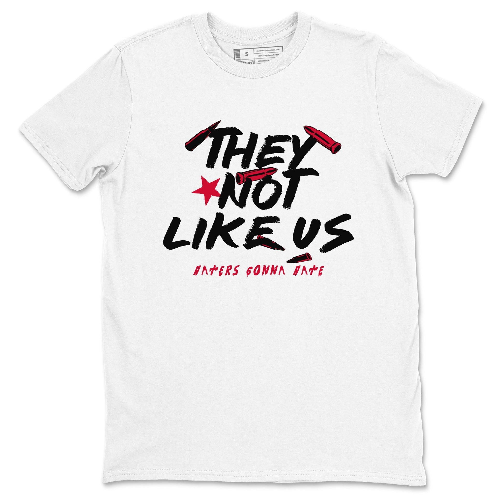 They Not Like Us Sneaker Tees - Air Jordan 12 Flu Game