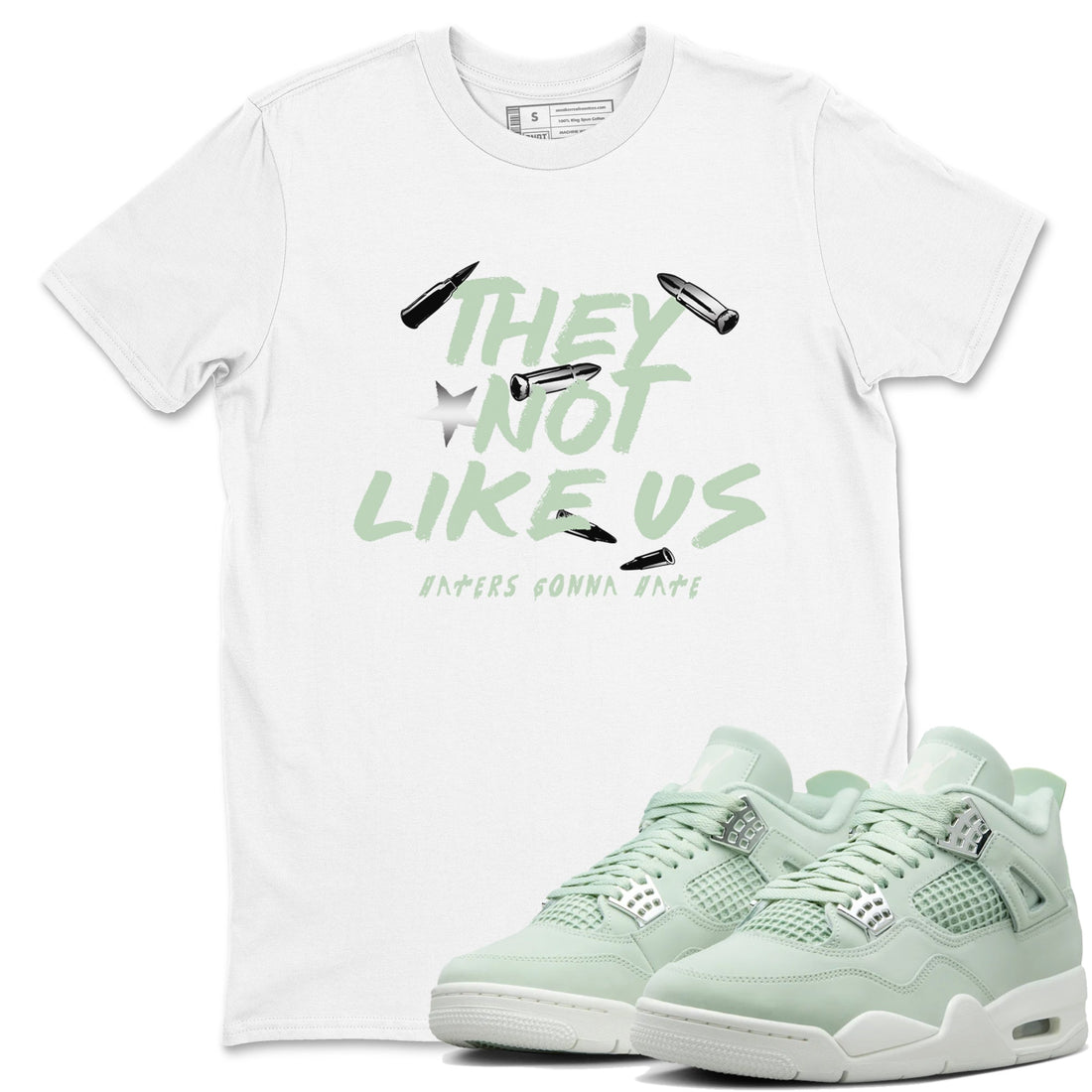 They Not Like Us Sneaker Tees - Air Jordan 4 Abundance