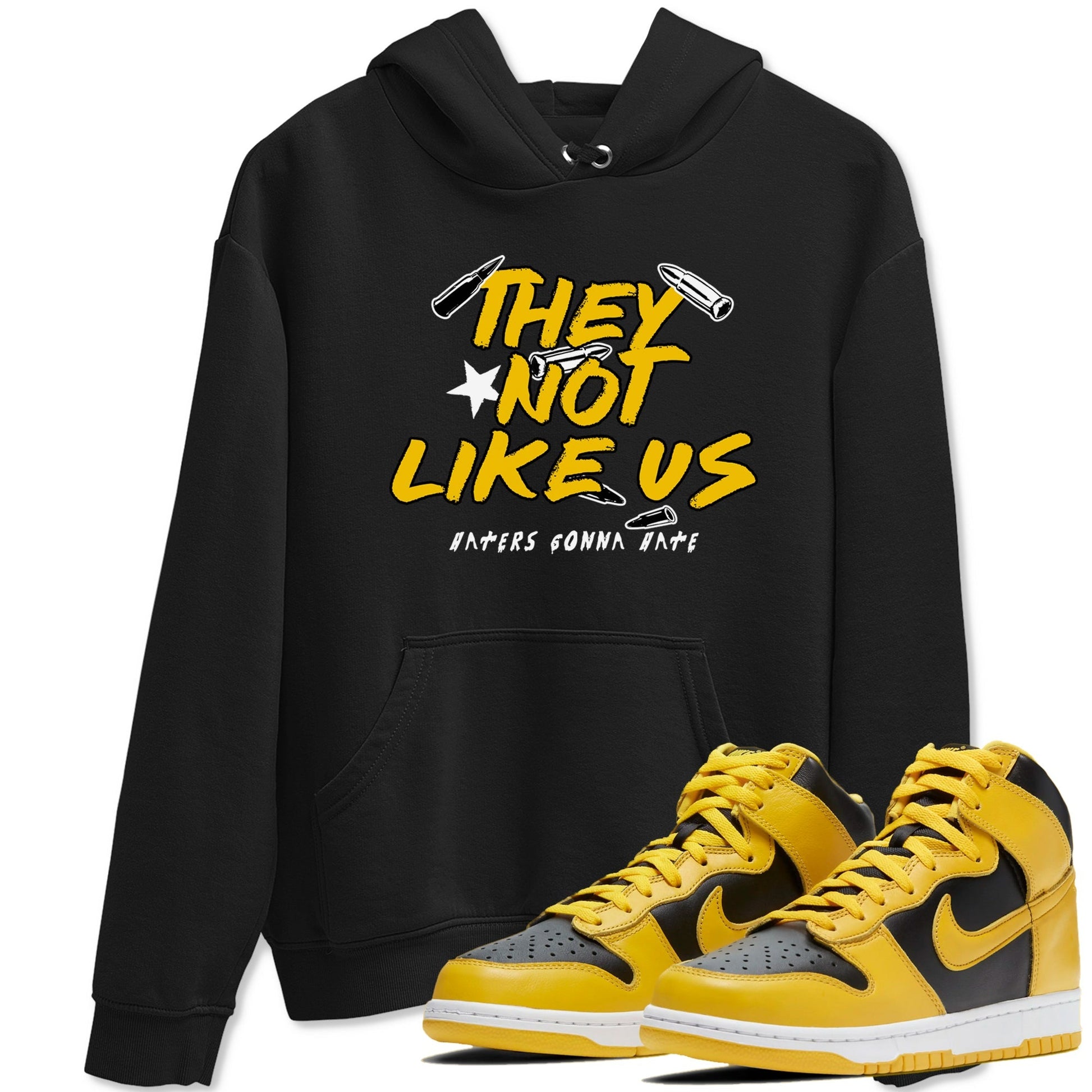 They Not Like Us Sneaker Tees - Dunk High Pollen
