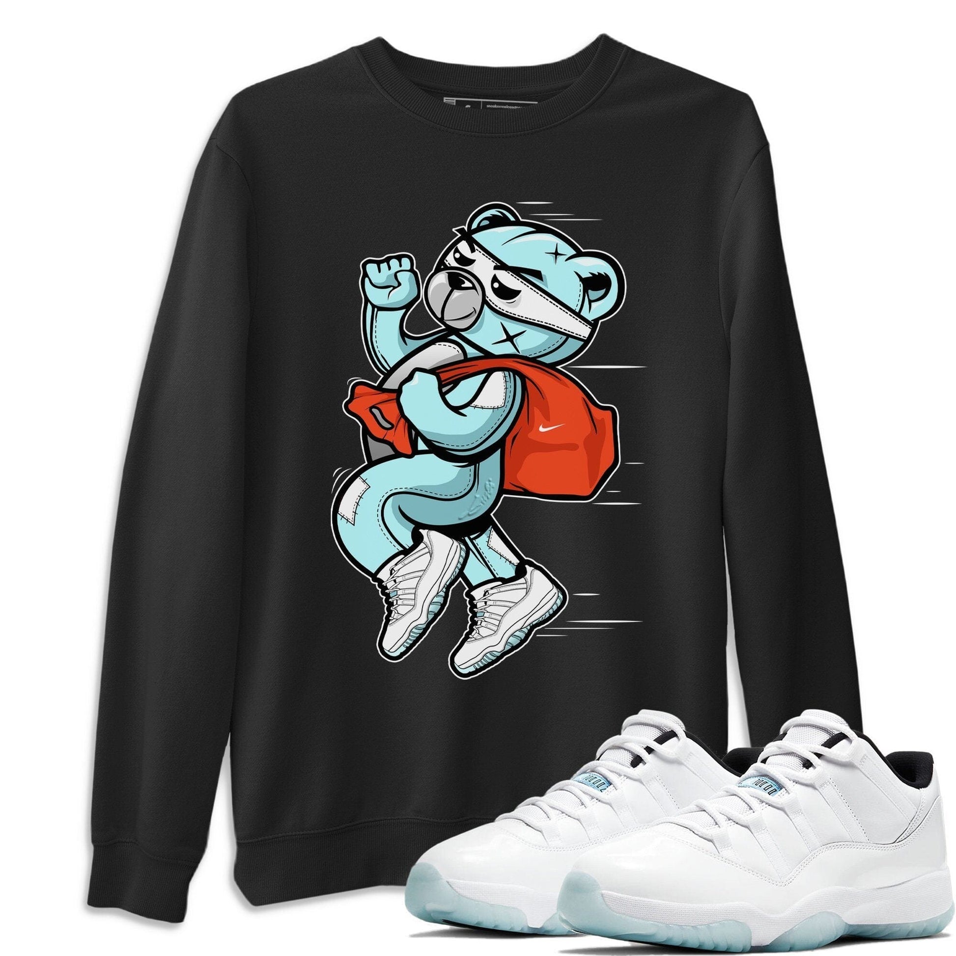 Thief Bear Unisex Tops - Air Jordan 11 Legend Blue