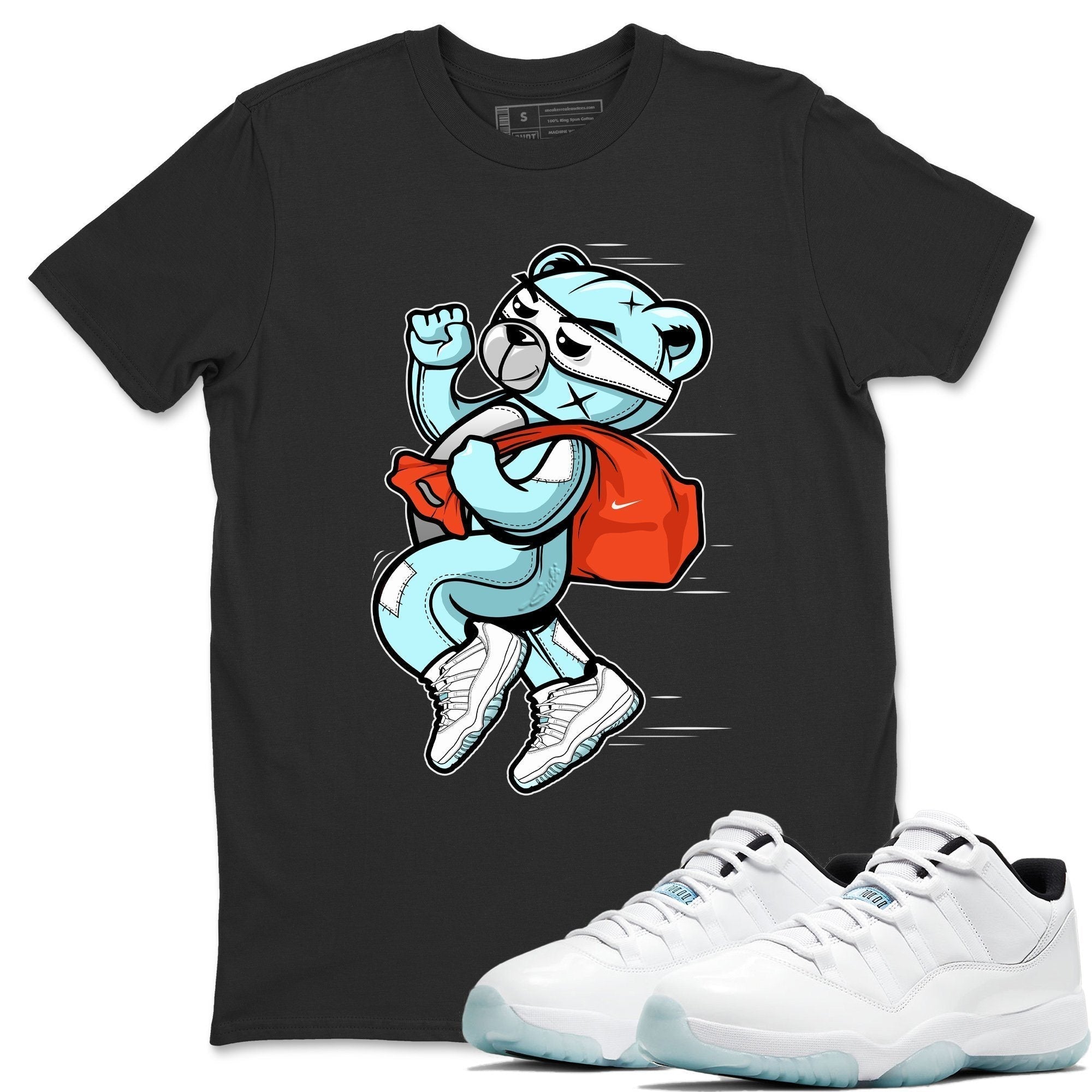 Thief Bear Unisex Tops - Air Jordan 11 Legend Blue