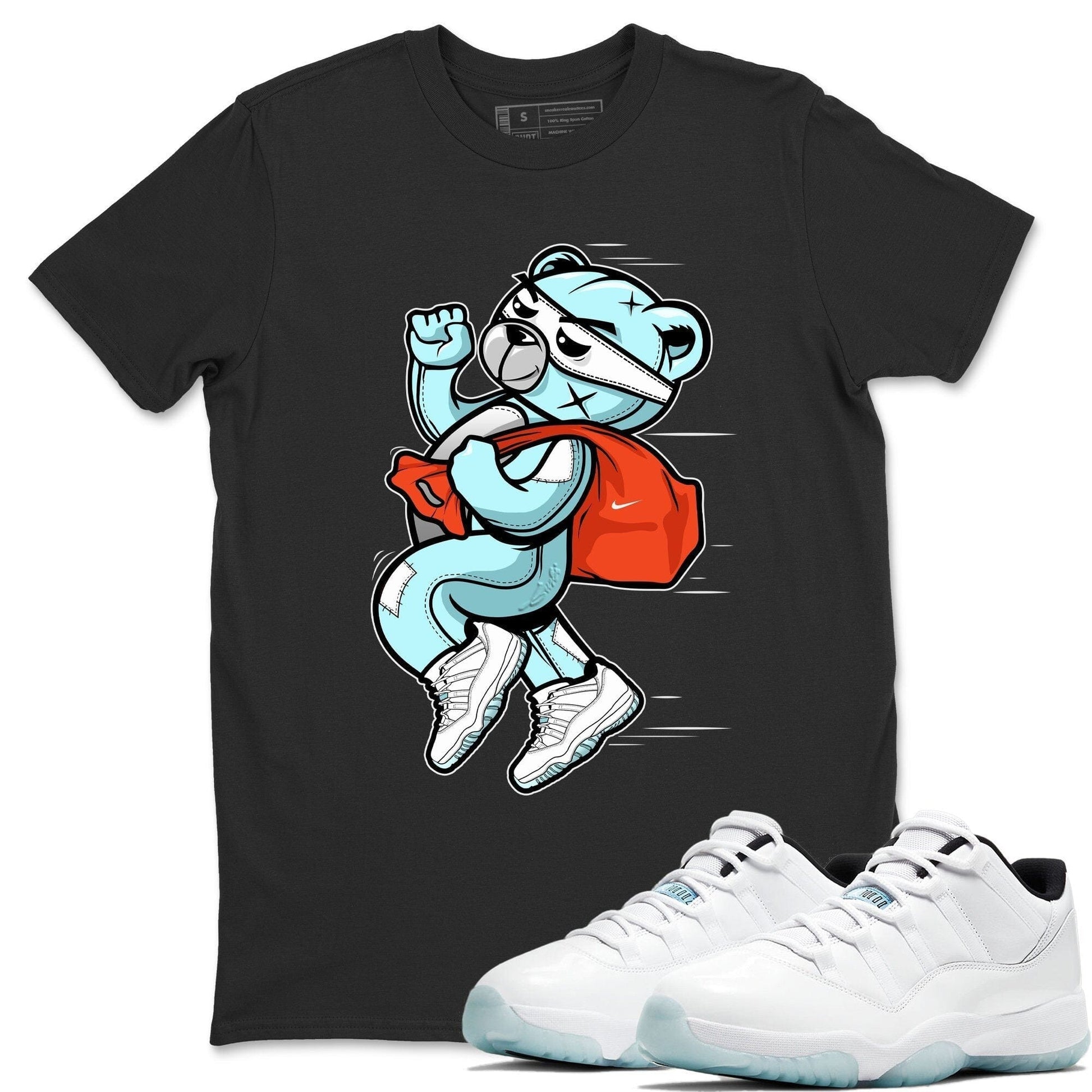 Thief Bear Unisex Tops - Air Jordan 11 Legend Blue