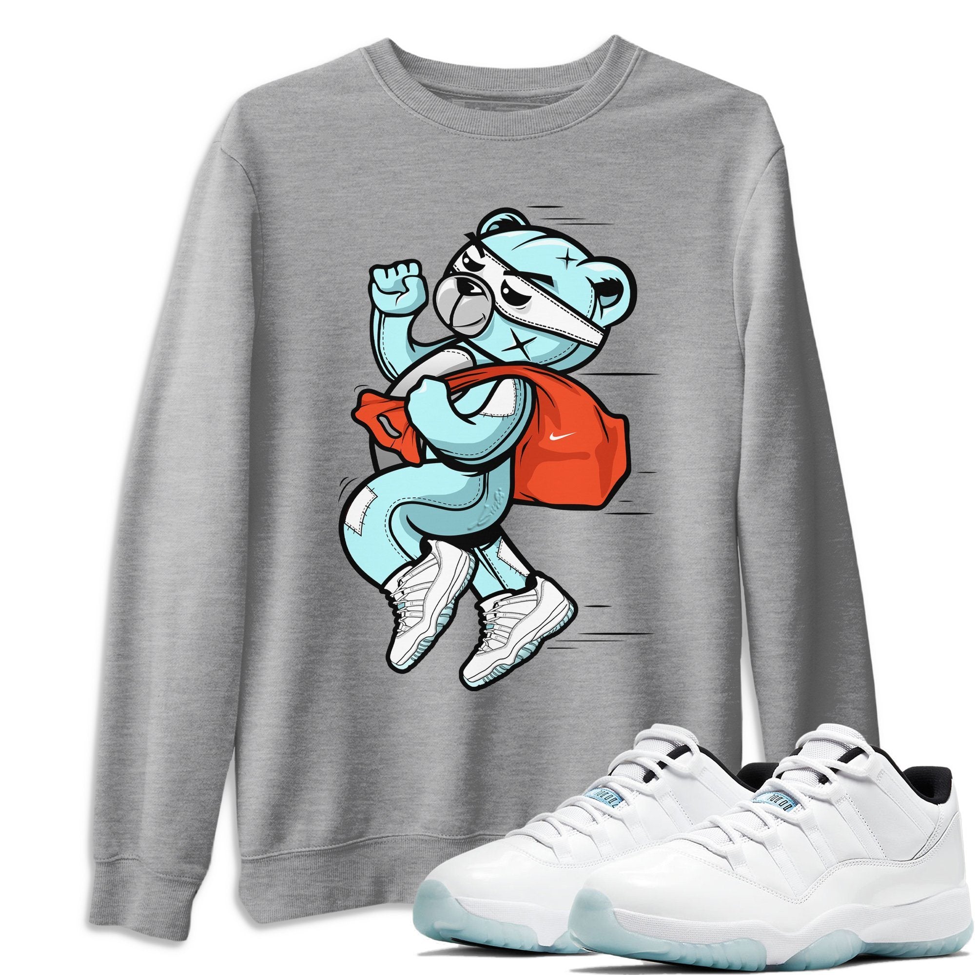 Thief Bear Unisex Tops - Air Jordan 11 Legend Blue