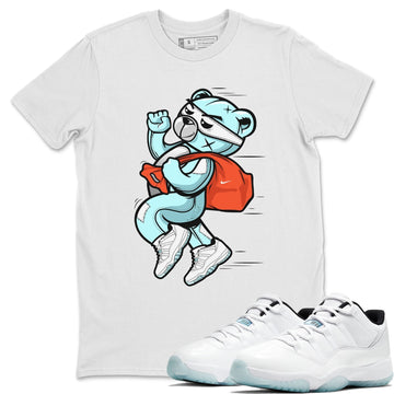 Thief Bear Unisex Tops - Air Jordan 11 Legend Blue
