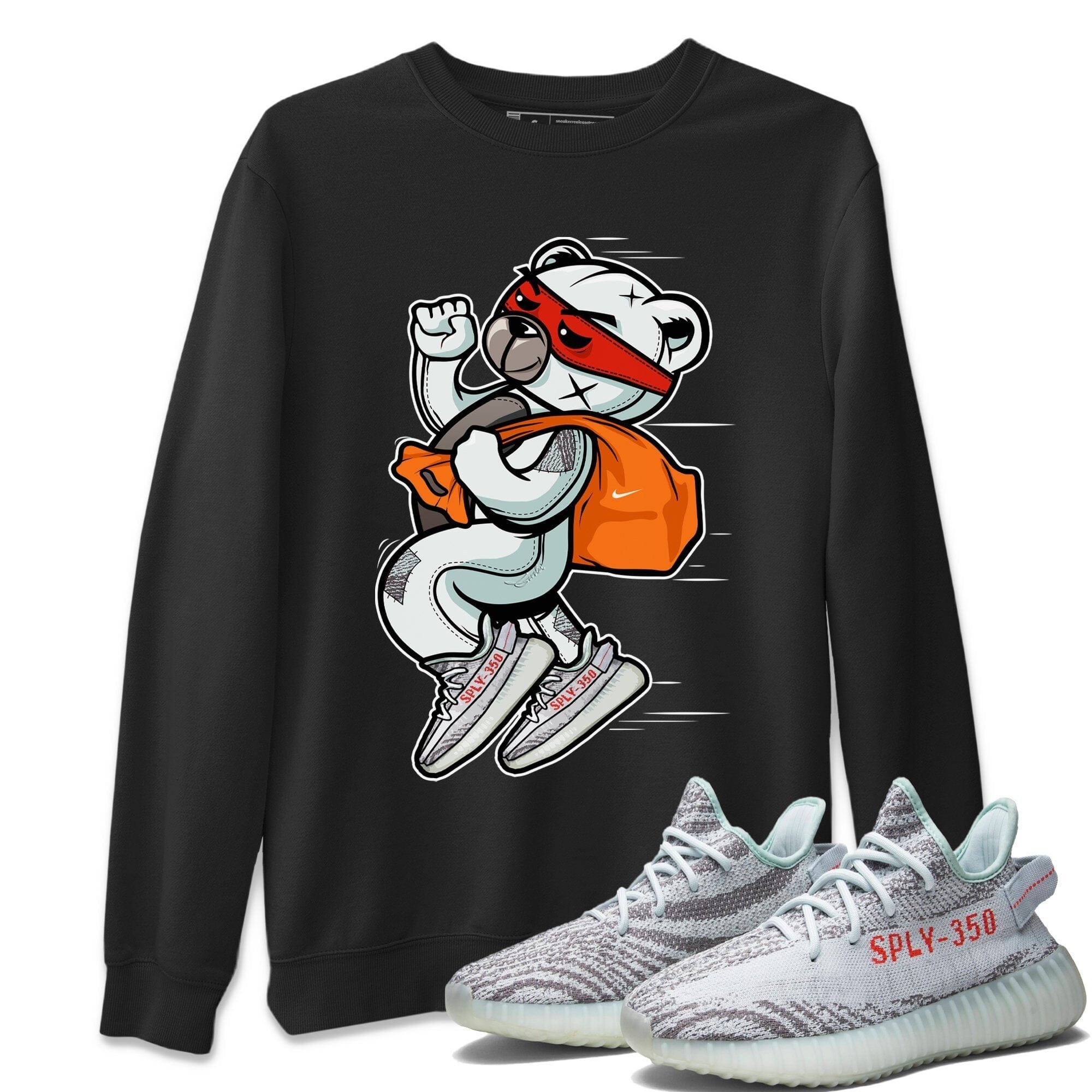 Thief Bear Unisex Tops - Yeezy 350 Blue Tint