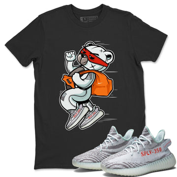 Thief Bear Unisex Tops - Yeezy 350 Blue Tint