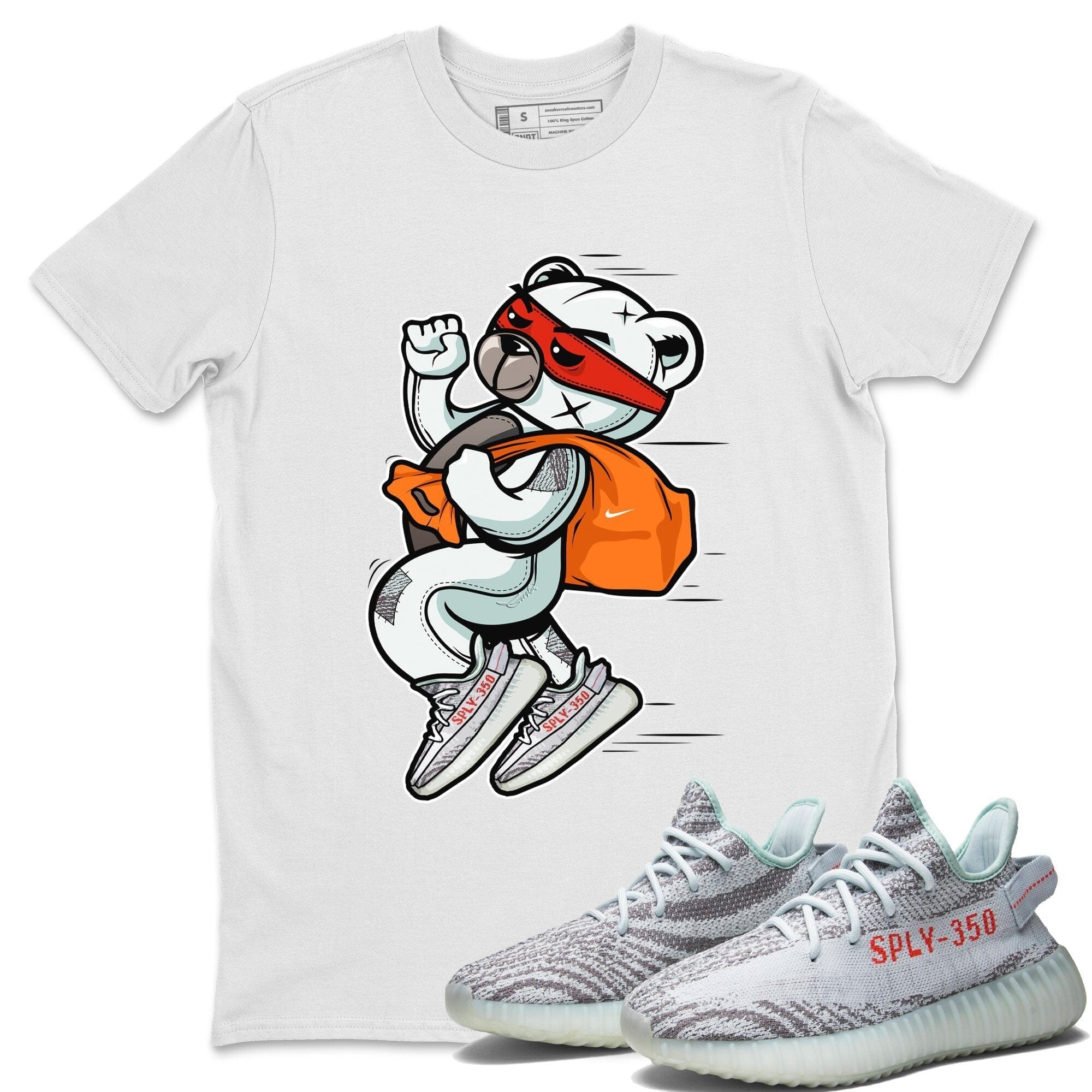 Thief Bear Unisex Tops - Yeezy 350 Blue Tint