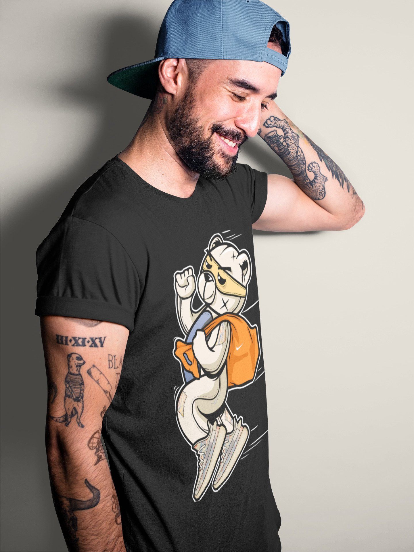Thief Bear Unisex Tops - Yeezy 350 MX Oat