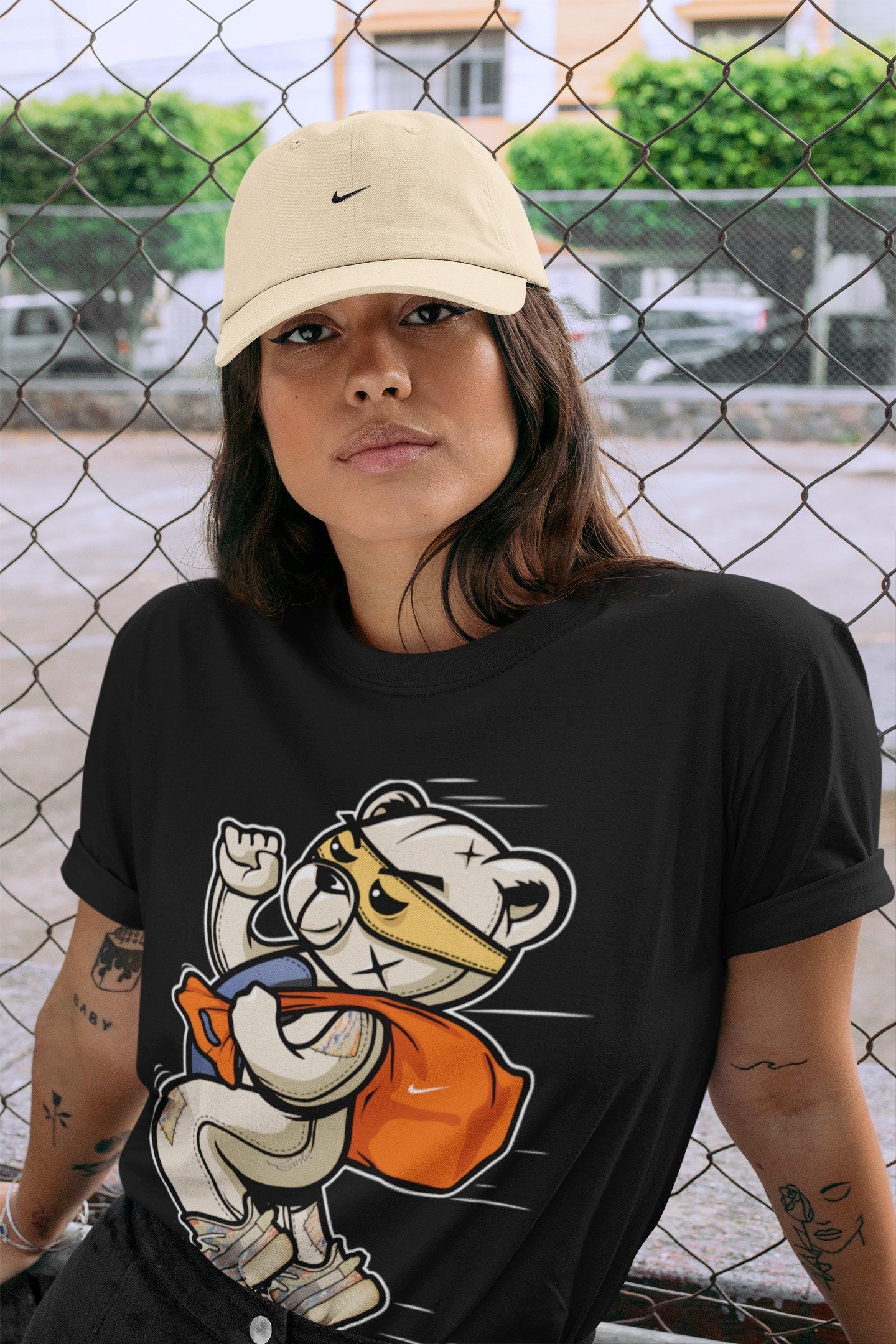 Thief Bear Unisex Tops - Yeezy 350 MX Oat
