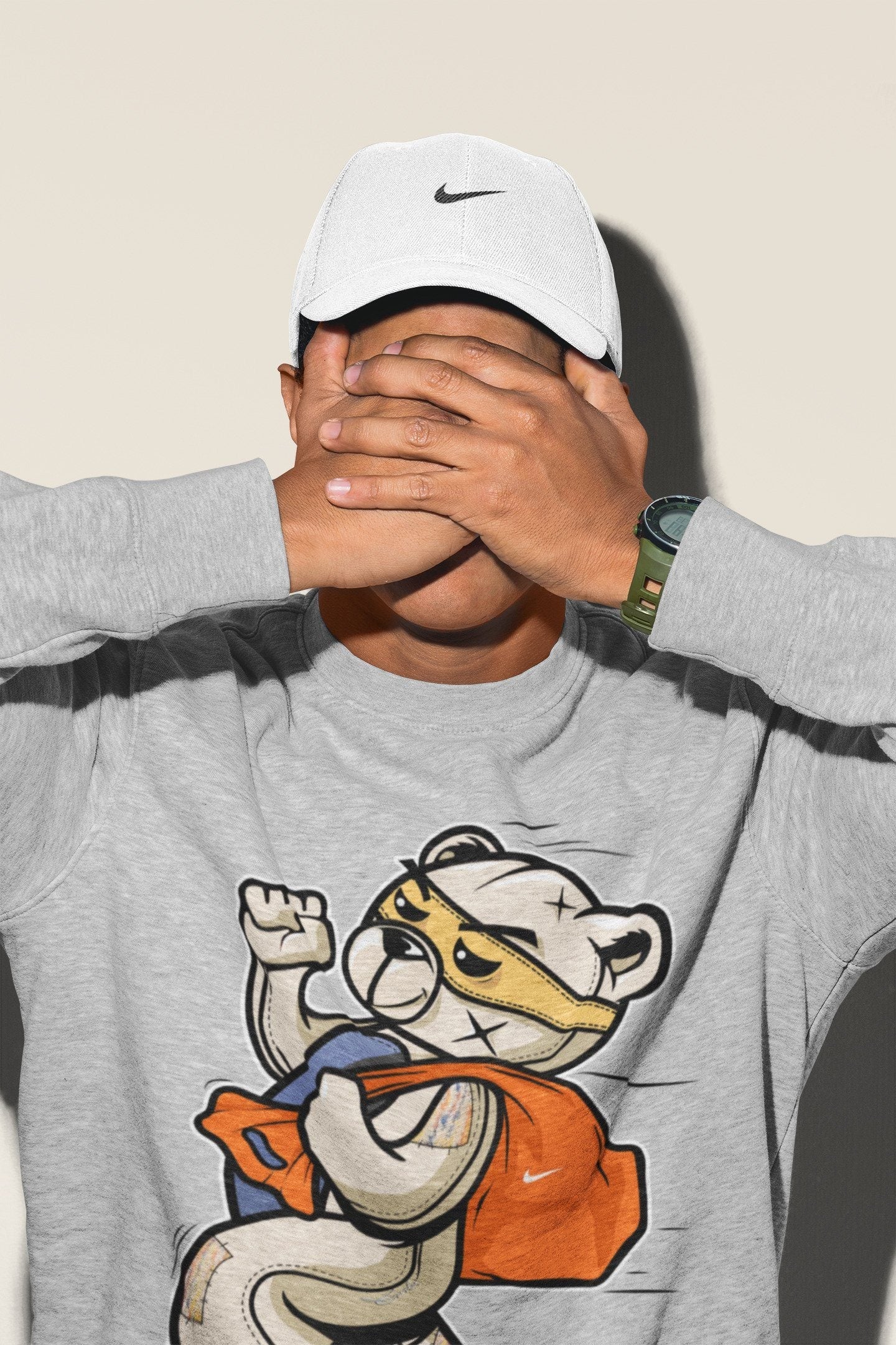 Thief Bear Unisex Tops - Yeezy 350 MX Oat