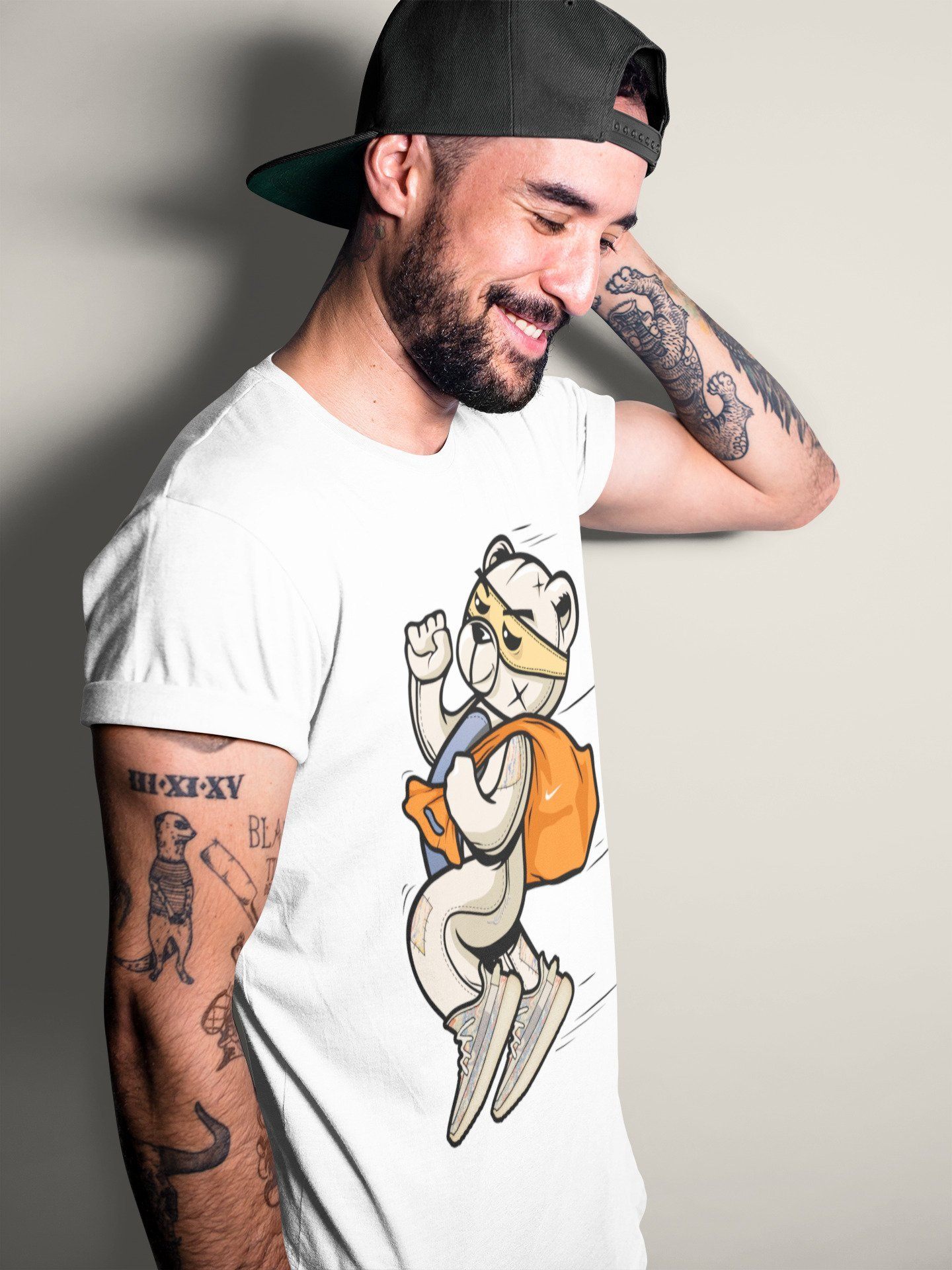 Thief Bear Unisex Tops - Yeezy 350 MX Oat