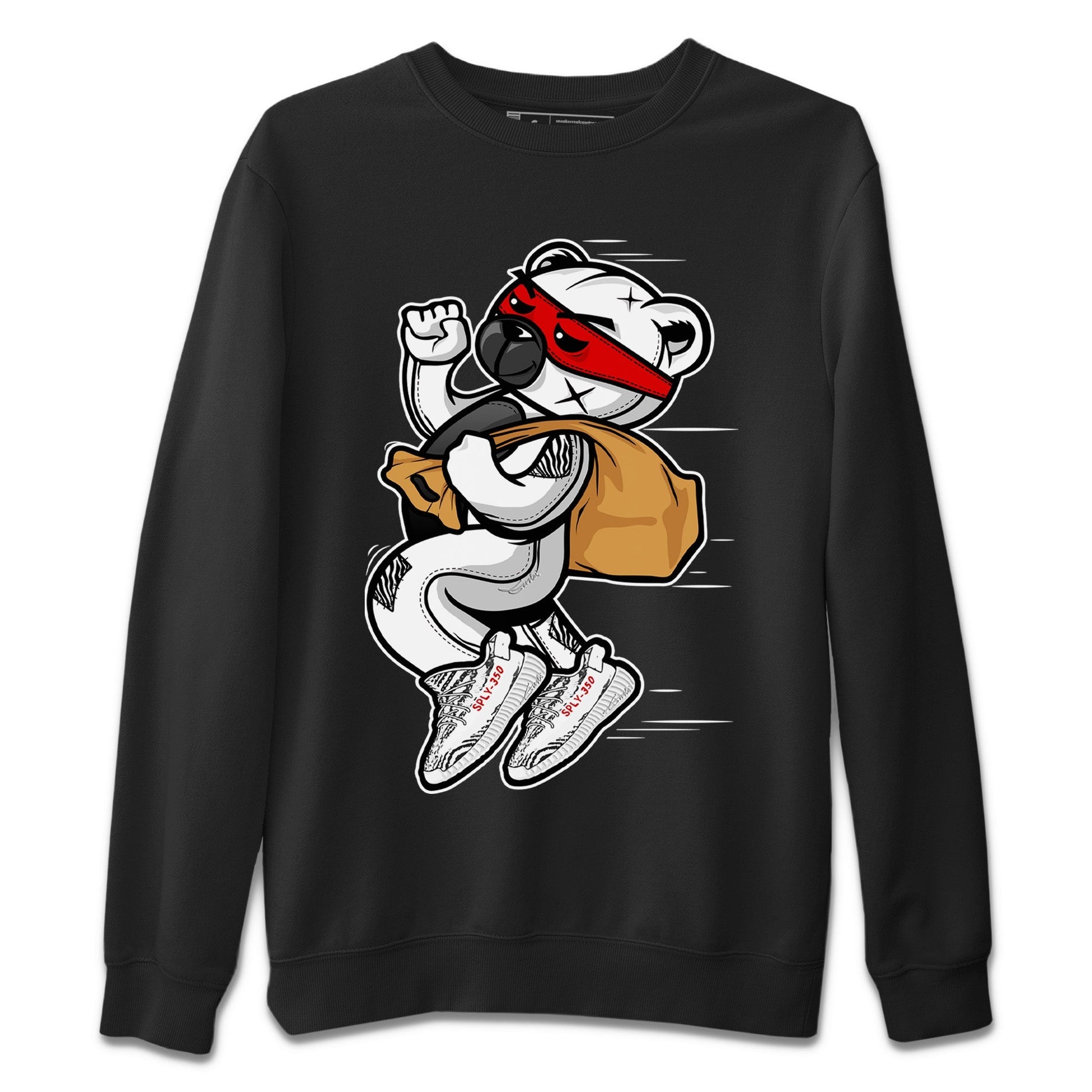 Thief Bear Unisex Tops - Yeezy 350 Zebra