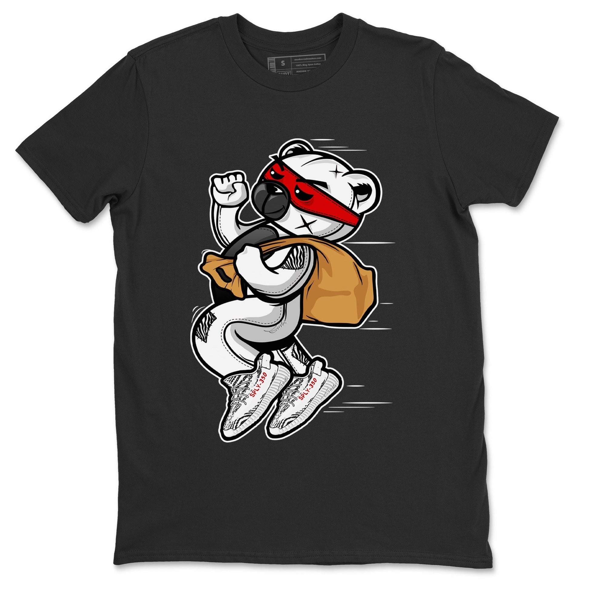 Thief Bear Unisex Tops - Yeezy 350 Zebra