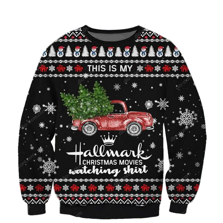 This Is My Hallmark Christmas Movies Watching Truck Car Sweater ? Usalast