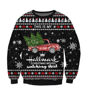 This Is My Hallmark Christmas Movies Watching Truck Car Sweater ? Usalast