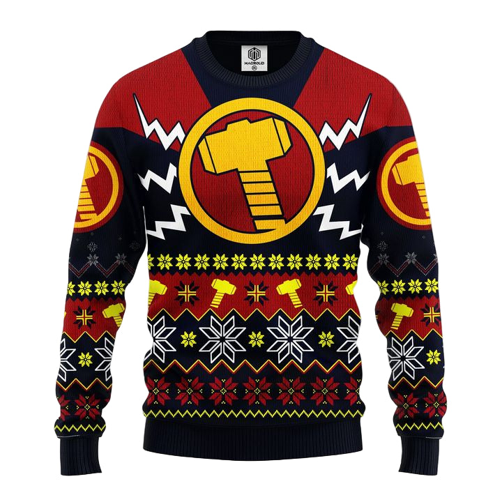 Thor Avengers Ugly Christmas Sweater Amazing Gift Idea Thanksgiving Gift ? Usalast