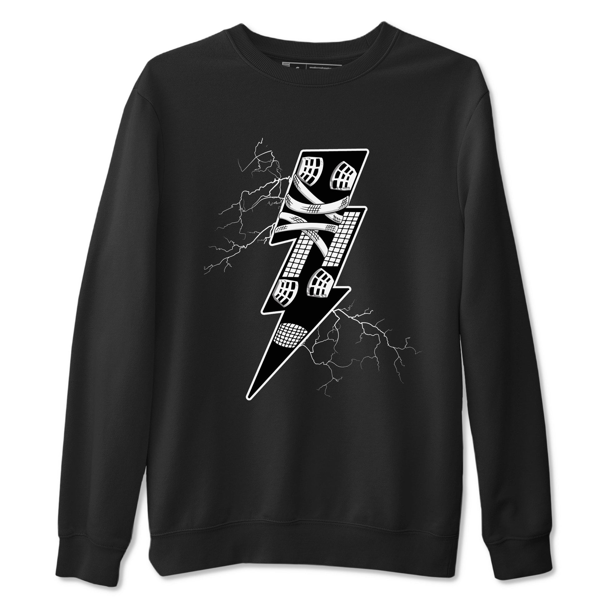Thunder Kick Sneaker Tees - Air Jordan 4 White Thunder