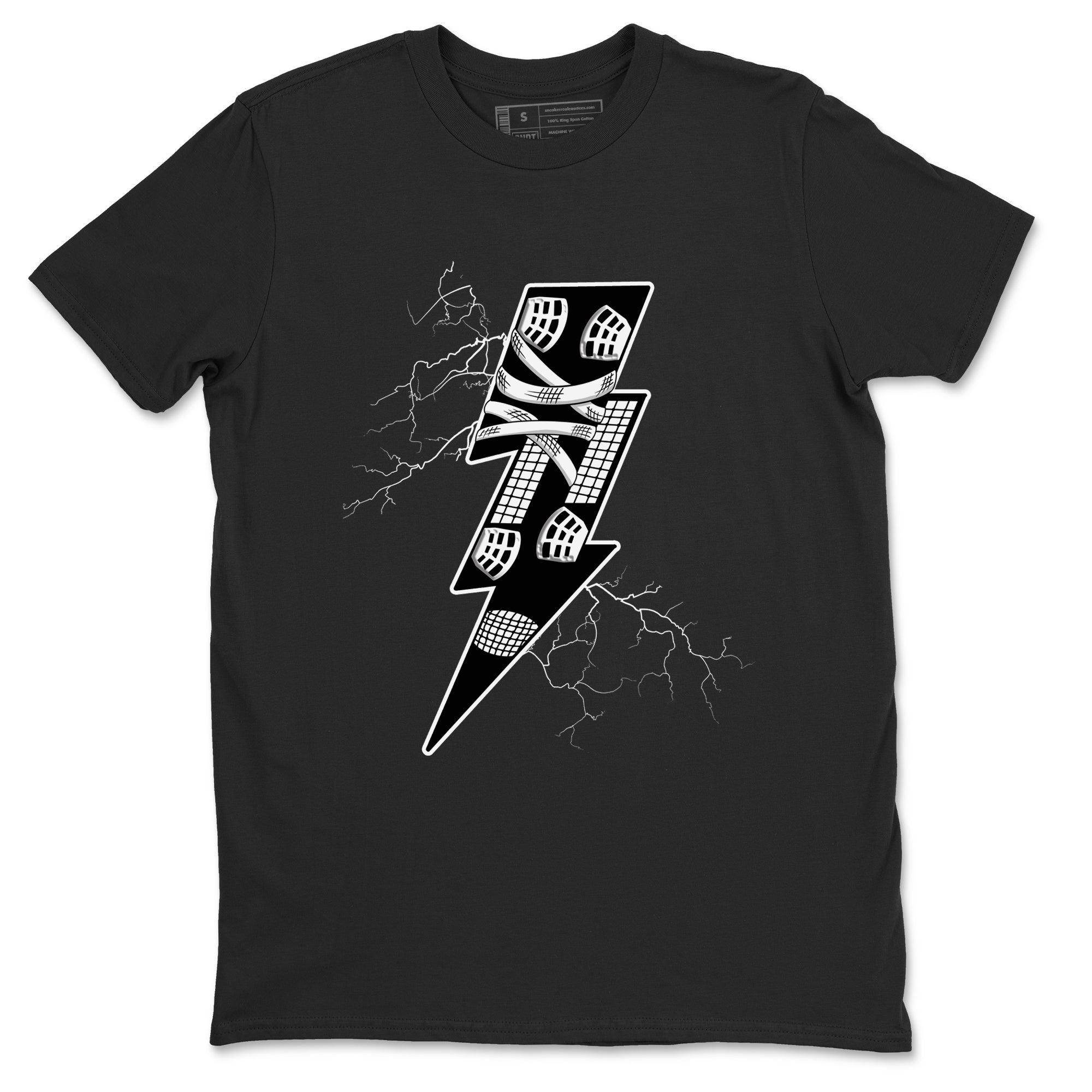 Thunder Kick Sneaker Tees - Air Jordan 4 White Thunder