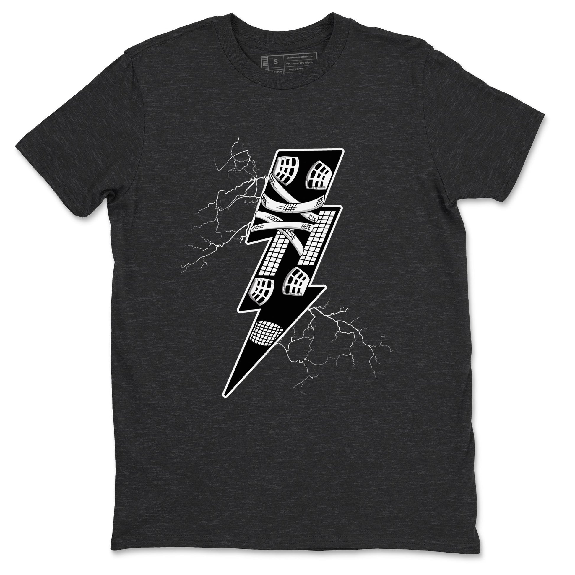 Thunder Kick Sneaker Tees - Air Jordan 4 White Thunder
