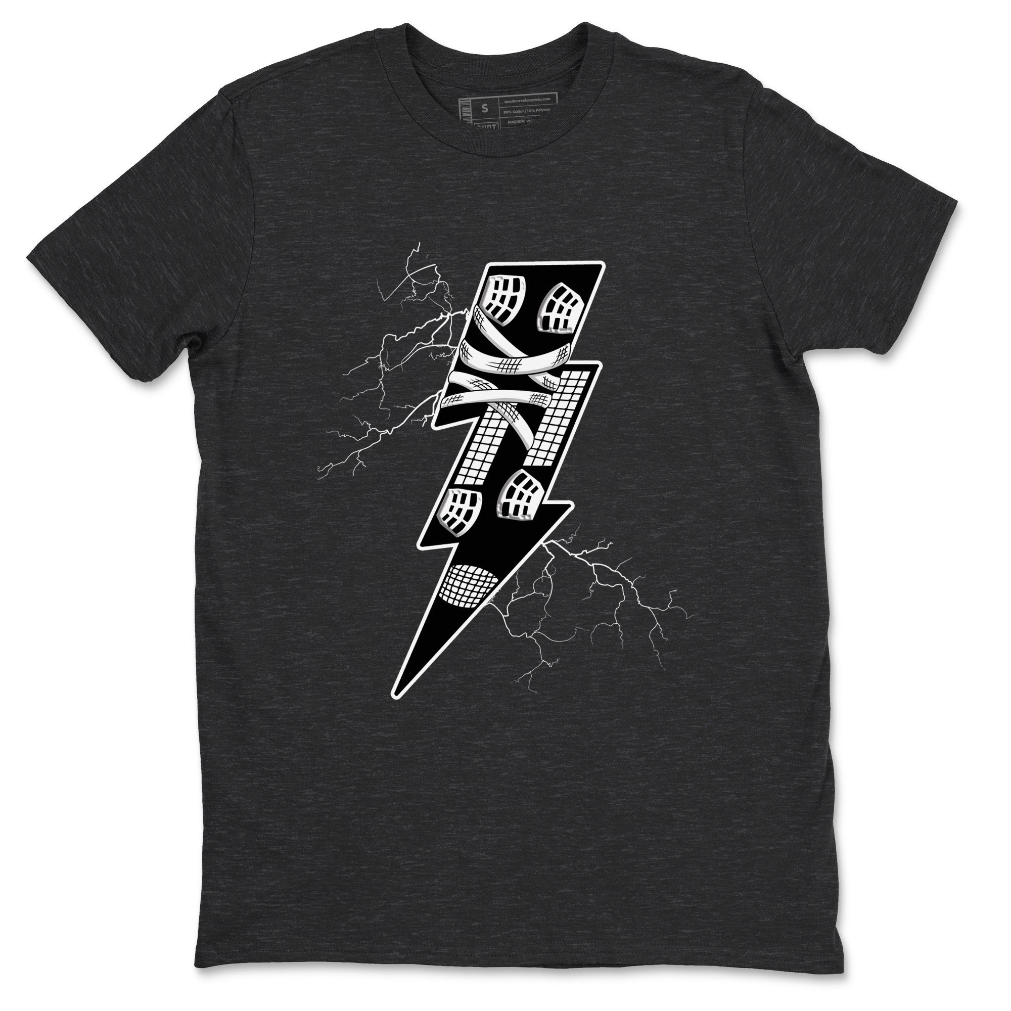Thunder Kick Sneaker Tees - Air Jordan 4 White Thunder