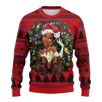 Tiana Princess Noel Mc Ugly Christmas Sweater Thanksgiving Gift ? Usalast