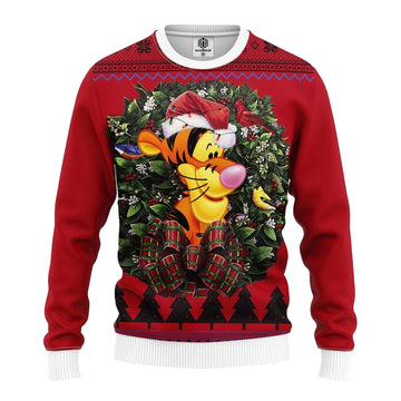 Tiger Pooh Noel Mc Ugly Christmas Sweater Ugly Christmas Sweater Thanksgiving Gift ? Usalast