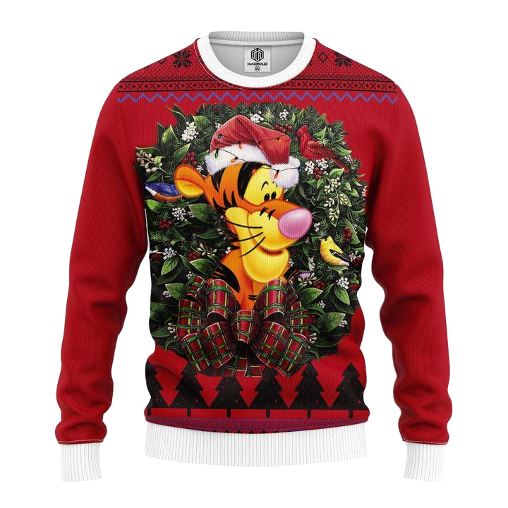 Tiger Pooh Noel Mc Ugly Christmas Sweater Ugly Christmas Sweater Thanksgiving Gift ? Usalast