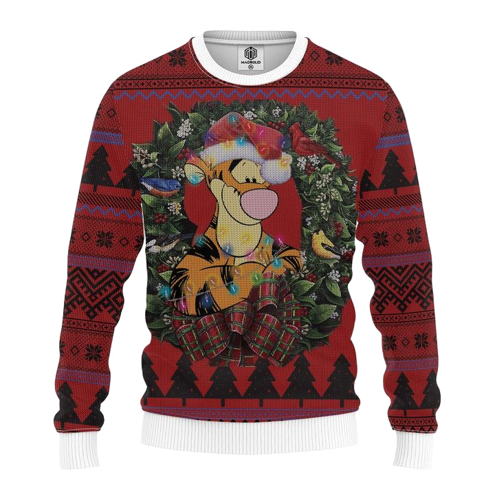 Tigger Winnie The Pooh Christmas Mc Ugly Christmas Sweater Thanksgiving Gift ? Usalast
